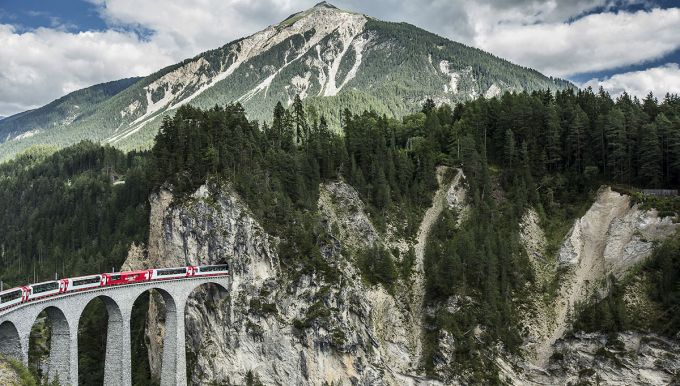 Glacier Express in Switzerland