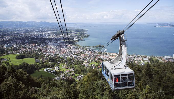 Pfänder mountain in Bregenz